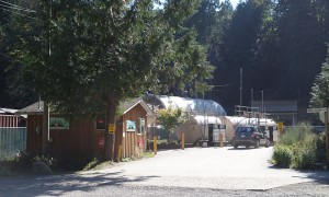 Bowen Island Gas Station is close