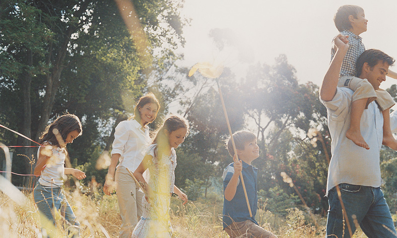 Take a family walk in the forest without fear of predators