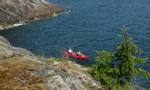 Kayak along Bowen's shoreline