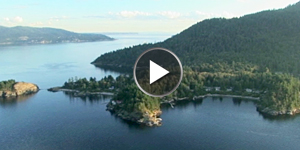 Video—Bowen Island from the air